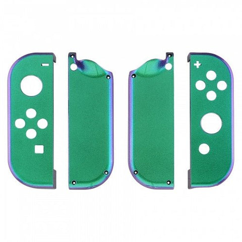 Housing shell for Nintendo Switch Joy - Con controller hard casing replacement - Chameleon Purple Blue Green | ZedLabz - 1