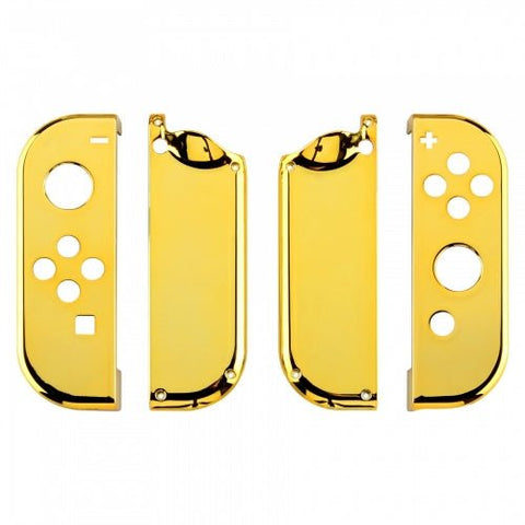 Housing shell for Nintendo Switch Joy - Con controller hard casing replacement - Chrome Gold | ZedLabz - 1