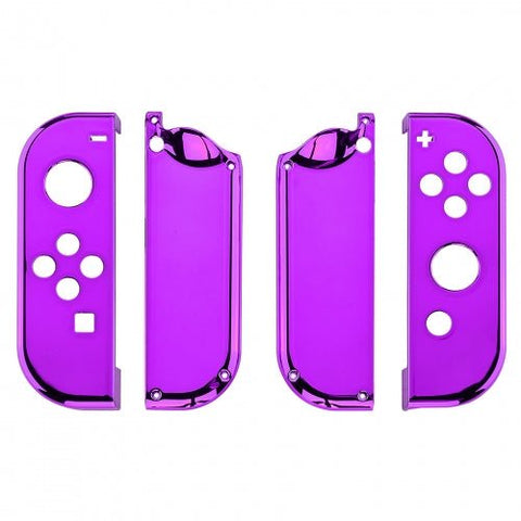 Housing shell for Nintendo Switch Joy - Con controller hard casing replacement - Chrome Purple | ZedLabz - 1