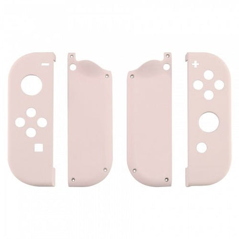 Housing shell for Nintendo Switch Joy - Con controller hard casing replacement soft touch - Light Pink | ZedLabz - 1