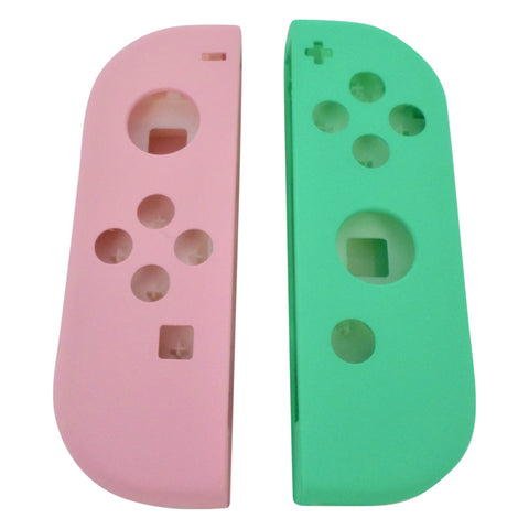 Housing shell for Nintendo Switch Joy - Con controllers replacement - Light Pink & Green | ZedLabz - 1