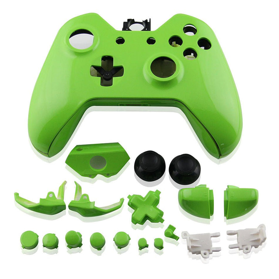 Housing shell for Xbox One controller Microsoft 1st gen 1537 full complete repair kit - Matte Green | ZedLabz - 1