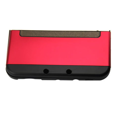 Hybrid case for New 3DS Nintendo console protective aluminium cover - red | ZedLabz - 1