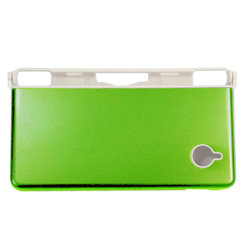 Hybrid case for Nintendo Dsi console protective aluminium metal hard cover - Green | ZedLabz - 1