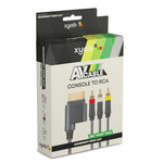 AV composite cable for Xbox 360 RCA audio video lead 1.8m (6ft) | XYAB