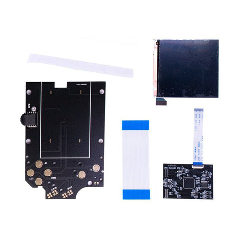 IPS backlight LCD screen kit RIPS V4 Q5 OSD with pixel effect for Nintendo Game Boy DMG - 01 | Hispeedido - 1