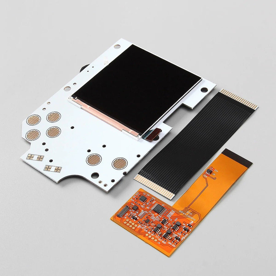 IPS LCD screen kit for Nintendo Game Boy DMG - 01 console Retro Pixel white PCB | Funnyplaying - 1