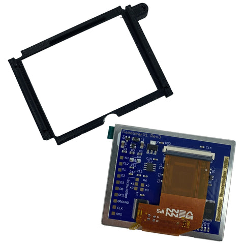 IPS LCD upgrade mod kit for Sega Game Gear handheld console VA4 / VA5 Majesco | BennVenn - 1