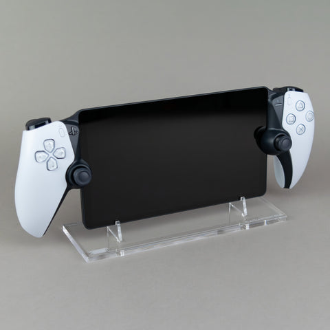 Display stand for PlayStation PS Portal - Crystal clear | Rose Colored Gaming