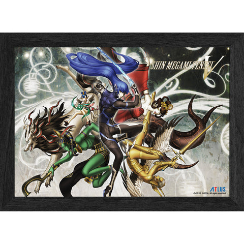 Shin Megami Tensei Plax lenticular frame 3D wall art officially licensed 10"x12" inch (23x30cm) | Pixel Frames