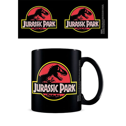 Jurassic Park Logo official mug 11oz/315ml Black | Pyramid - 1