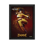 Street Fighter 6 Jamie Plax lenticular frame 3D wall art officially licensed 10"x12" inch (23x30cm) | Pixel Frames