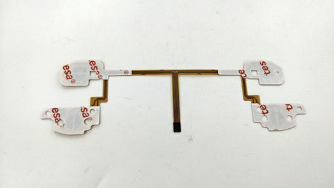 L R ZL ZR shoulder button ribbon flex cable for Nintendo Switch Pro controller - Gold | ZedLabz - 2