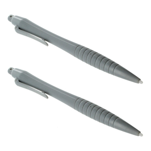 Large Ergonomic Touch Screen Stylus Pen - 2 Pack Grey | ZedLabz - 1