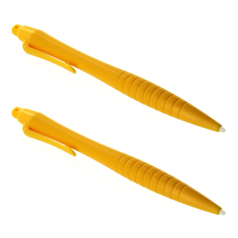 Large Ergonomic Touch Screen Stylus Pen - 2 Pack Yellow | ZedLabz - 1