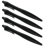 Large Ergonomic Touch Screen Stylus Pen - 4 Pack Black | ZedLabz - 1