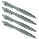 Large Ergonomic Touch Screen Stylus Pen - 4 Pack Grey | ZedLabz - 6