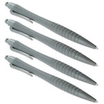 Large Ergonomic Touch Screen Stylus Pen - 4 Pack Grey | ZedLabz - 12