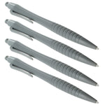 Large Ergonomic Touch Screen Stylus Pen - 4 Pack Grey | ZedLabz - 3