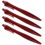 Large Ergonomic Touch Screen Stylus Pen - 4 Pack Red Wine | ZedLabz - 3