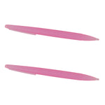 Large Semi Transparent Stylus Pens For Nintendo DS Family - 2 Pack Pink | ZedLabz - 1