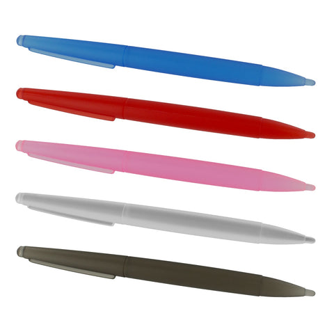 Large Semi Transparent Stylus Pens For Nintendo DS Family - 5 Pack Multi - Colour | ZedLabz - 1