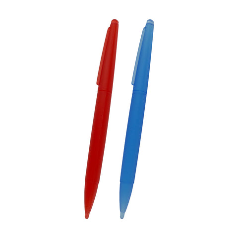 Large Stylus Pens For Nintendo DS/2DS/3DS Consoles - 2 Pack Red & Blue | ZedLabz - 1