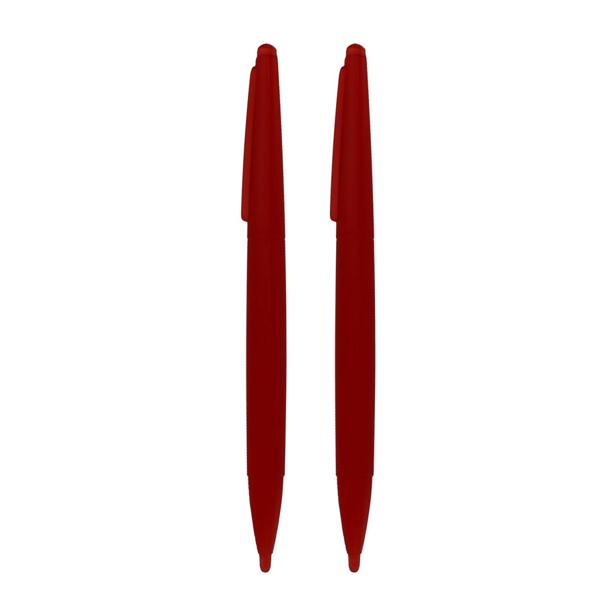 Large Stylus Pens For Nintendo DS/2DS/3DS Consoles - 2 Pack Red | ZedLabz - 1