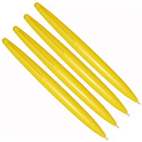 Large Stylus Pens For Nintendo DS/2DS/3DS Consoles - 4 Pack Yellow | ZedLabz - 1