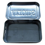 Laser cut & etched empty Altoids mint tin housing case For MintiPi Lite console - Blue | Helder Game Tech - 2