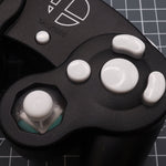 Hand cast custom resin buttons set for Nintendo GameCube - Pudding caps [NGC] | Lab Fifteen Co