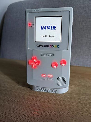 LED board for Nintendo Game Boy Color console - Red | Natalie the Nerd - 2