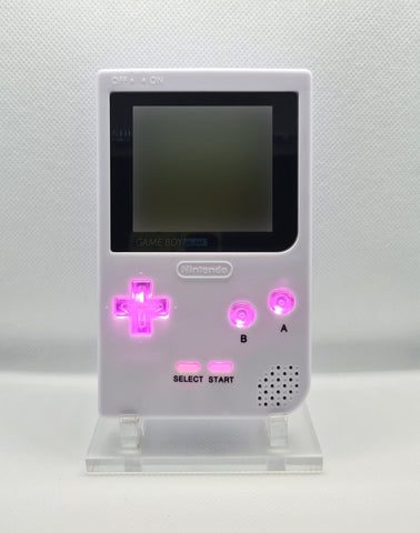 LED flex board for Nintendo Game Boy Pocket console mod - Pink | Natalie the Nerd - 1