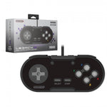 Legacy16 wired USB Snes style controller gamepad for Nintendo Switch, PC, Mac & USB devices - Black | Retro - Bit - 1