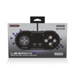 Legacy16 wired USB Snes style controller gamepad for Nintendo Switch, PC, Mac & USB devices - Black | Retro - Bit - 11