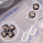 Hand cast resin buttons for Nintendo Game Boy Original DMG-01 (Game Boy Classic) - Skulls | Lab Fifteen Co