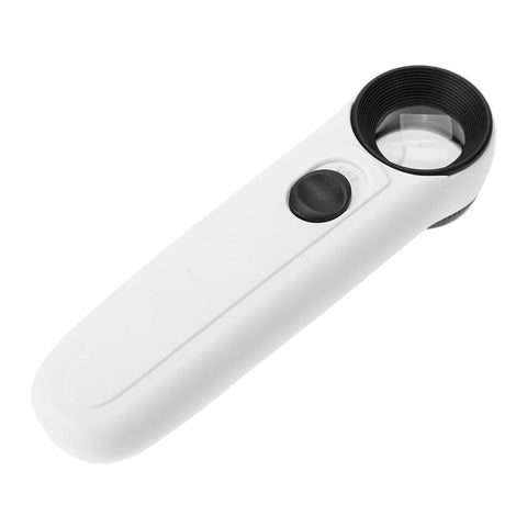 Magnifying glass handheld inspection tool with led light for electronics 40x magnification | ZedLabz - 1