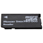 Memory card adapter for Sony PSP 1000, 2000 & 2000 handheld consoles Micro SD to MS Pro Duo - black | ZedLabz - 3