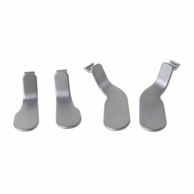 Metal Back Paddle Set For Xbox One Elite Series 1 Controllers - Silver | ZedLabz - 1