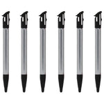 Metal Extendable Standard & XL Stylus Pen Set For 2015 Nintendo NEW 2DS XL - 8 Pack Black | ZedLabz - 2