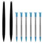 Metal Extendable Standard & XL Stylus Pen Set For 2015 Nintendo NEW 2DS XL - 8 Pack Blue | ZedLabz - 4