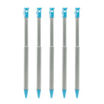 Metal Extendable Stylus For 2012 Nintendo 3DS - 5 Pack Aqua Blue | ZedLabz - 1