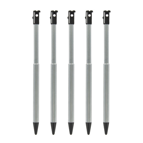 Metal Extendable Stylus For 2012 Nintendo 3DS - 5 Pack Black | ZedLabz - 2