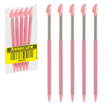 Metal Extendable Stylus For Nintendo 3DS XL - 5 Pack Pink | ZedLabz - 3