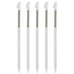 Metal Extendable Stylus For Nintendo 3DS XL - 5 Pack White | ZedLabz - 6