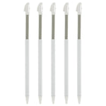 Metal Extendable Stylus For Nintendo 3DS XL - 5 Pack White | ZedLabz - 1