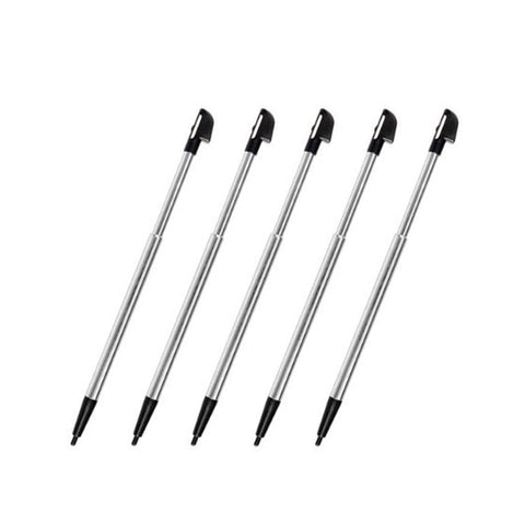 Metal Extendable Stylus Pen For Nintendo Wii U GamePad - 5 Pack Black | ZedLabz - 1