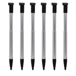 Metal Extendable Stylus Pens For Nintendo 2DS XL - 6 Pack Black | ZedLabz - 4