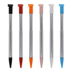 Metal Extendable Stylus Pens For Nintendo 2DS XL - 6 Pack Multi - Colour | ZedLabz - 1