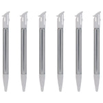 Metal Extendable Stylus Pens For Nintendo 2DS XL - 6 Pack White | ZedLabz - 2